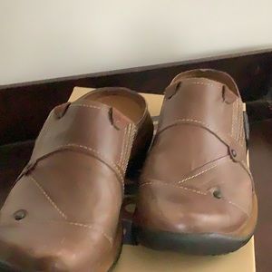 Romika Milla clogs.  Espresso brown. Size 7